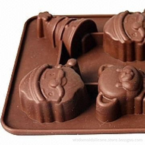 Christmas Chocolate Molds, Available in Santa Claus, Christmas Trees and Little Bear Shape